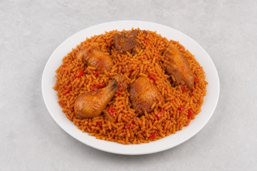 Photorealistic Jollof rice P07 food image by VDAMO