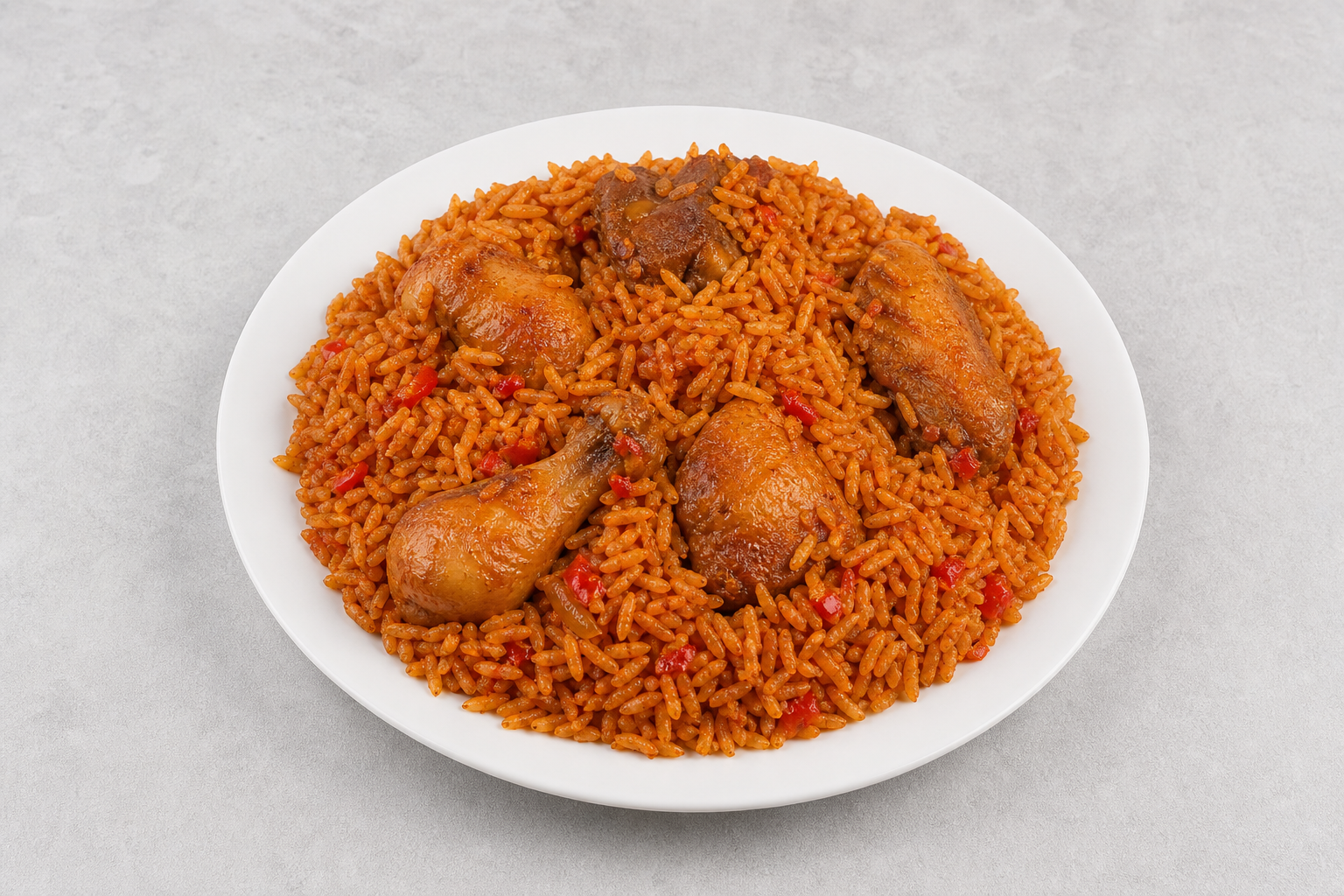 Photorealistic Jollof rice P07 food image by VDAMO