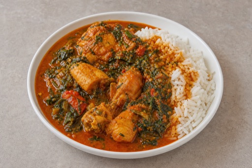 NG Palm soup bowl african P04 — Nigeria dish