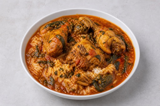 NG Palm soup bowl african P09 — Nigeria dish