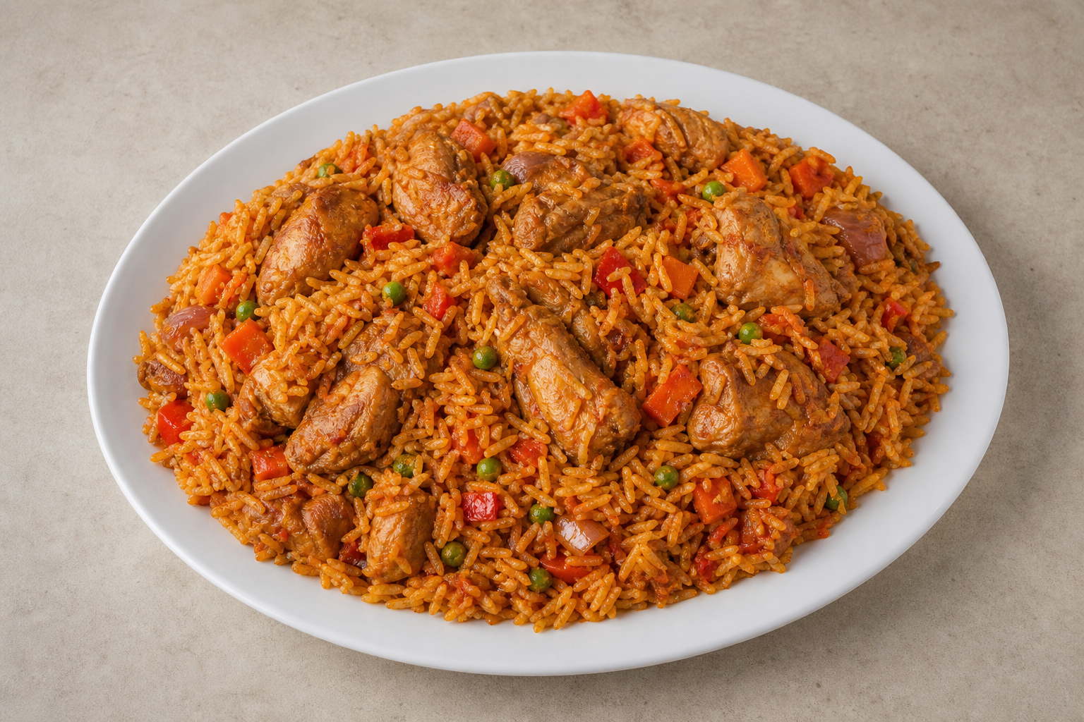 NG Spiced rice and beef african P03 — Nigeria dish