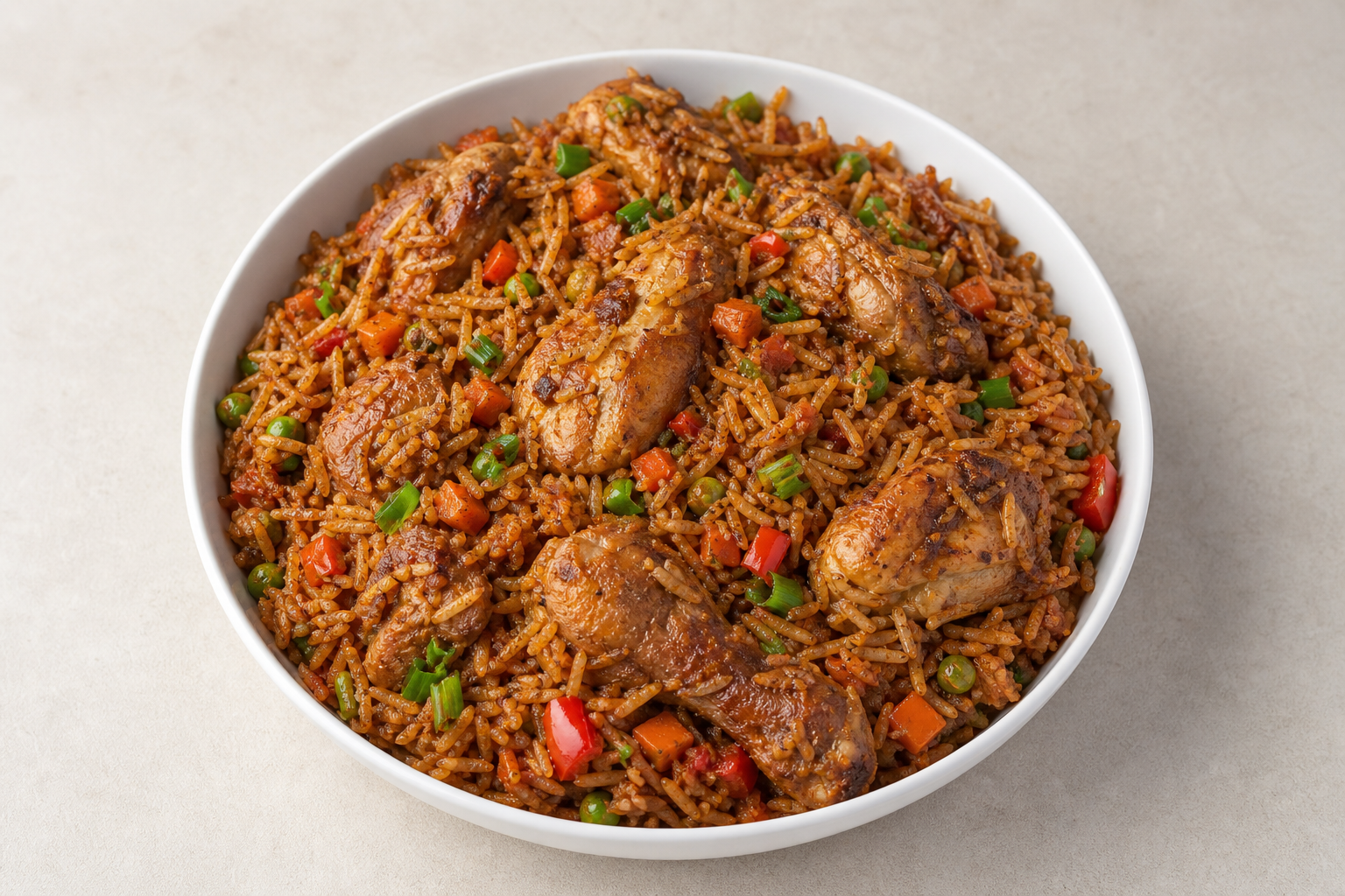 NG Spiced rice and beef african P04 — Nigeria dish