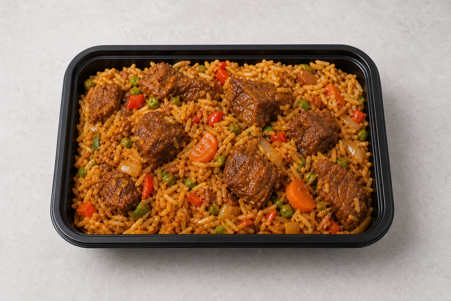NG Spiced rice and beef african P06 — Nigeria dish