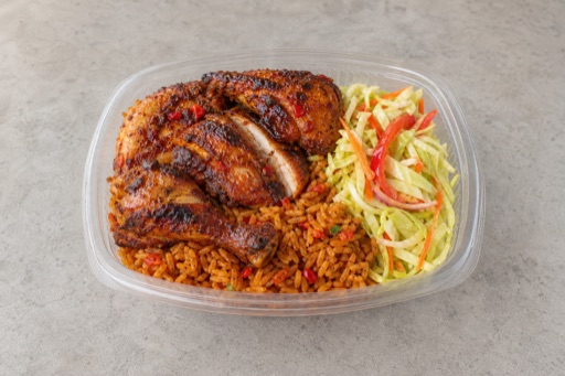 Photorealistic African grilled chicken P07 food image by VDAMO