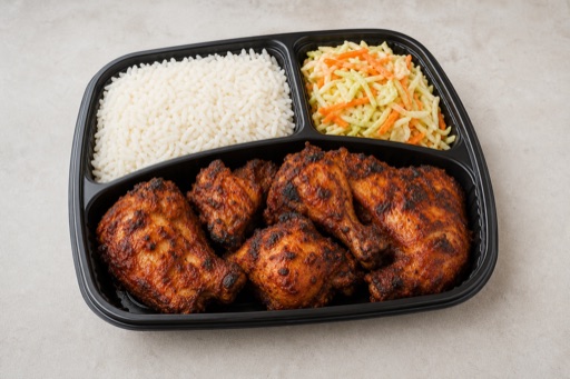 Photorealistic African grilled chicken P08 food image by VDAMO