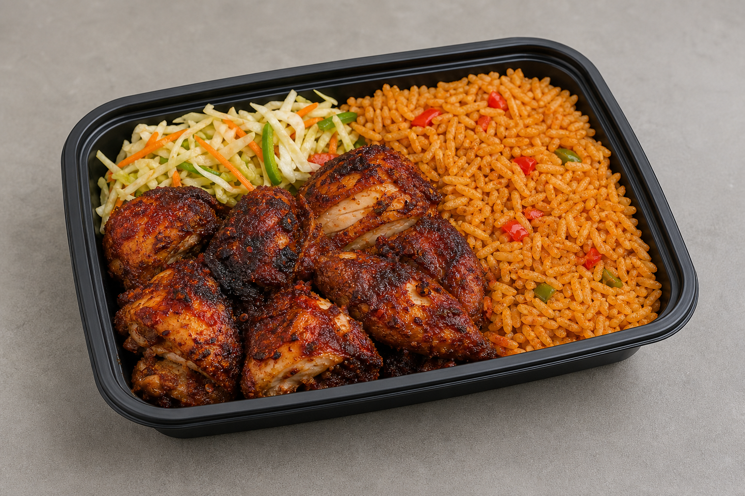 African grilled chicken P06 — Nigeria dish