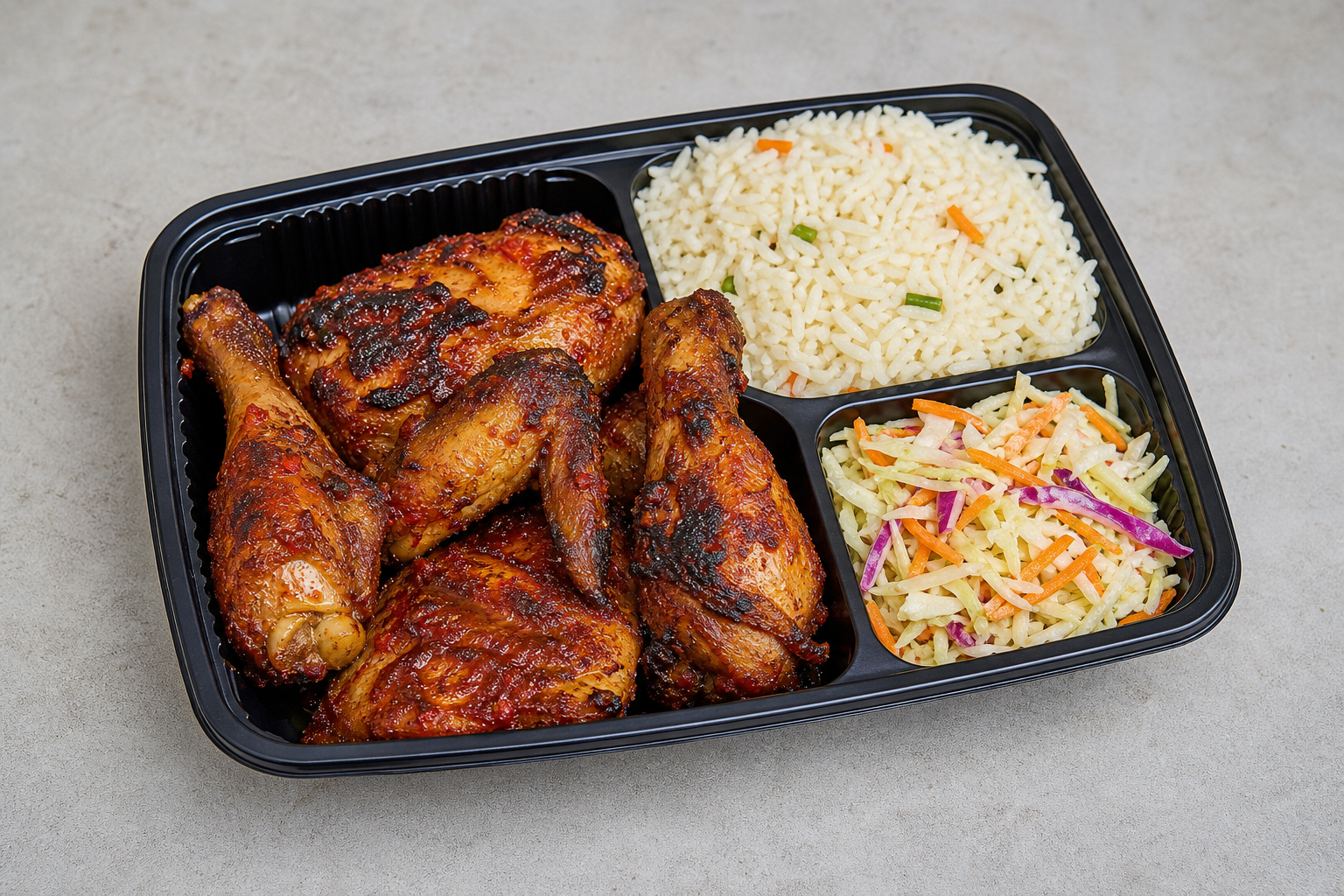 African grilled chicken P08 — Nigeria dish
