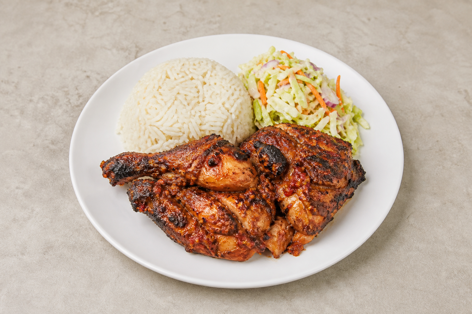 African grilled chicken P09 — Nigeria dish