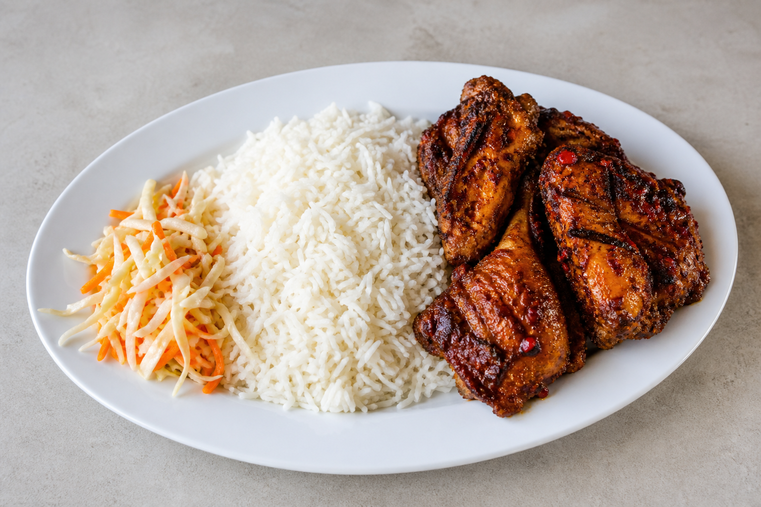 African grilled chicken P03 — Nigeria dish