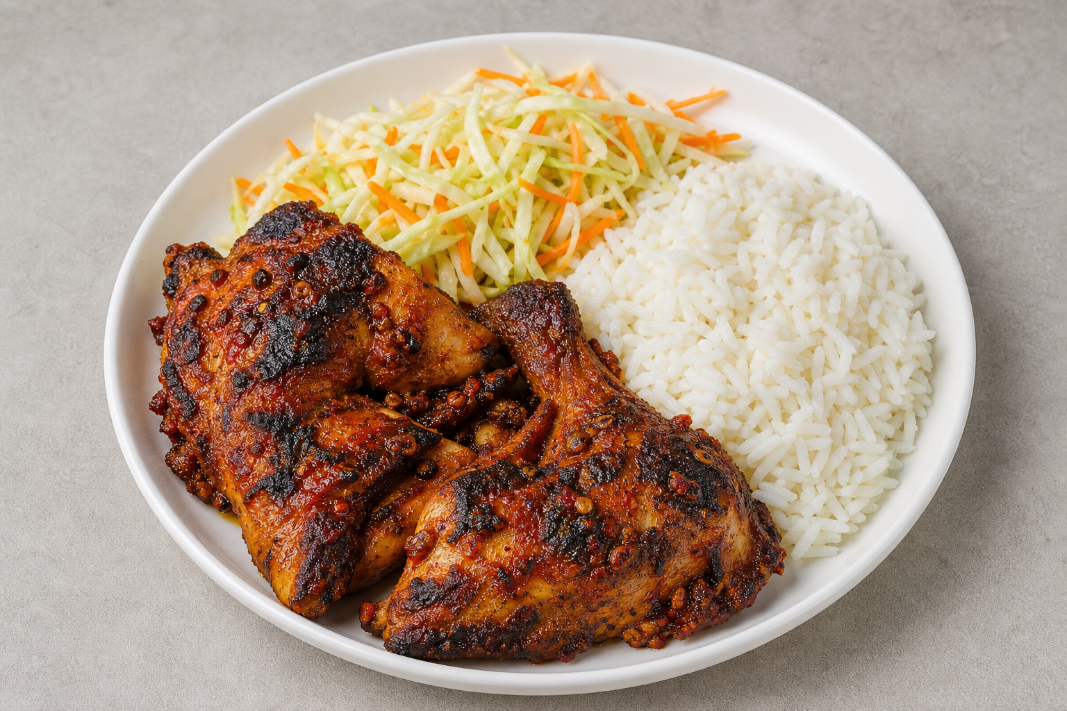 African grilled chicken P04 — Nigeria dish