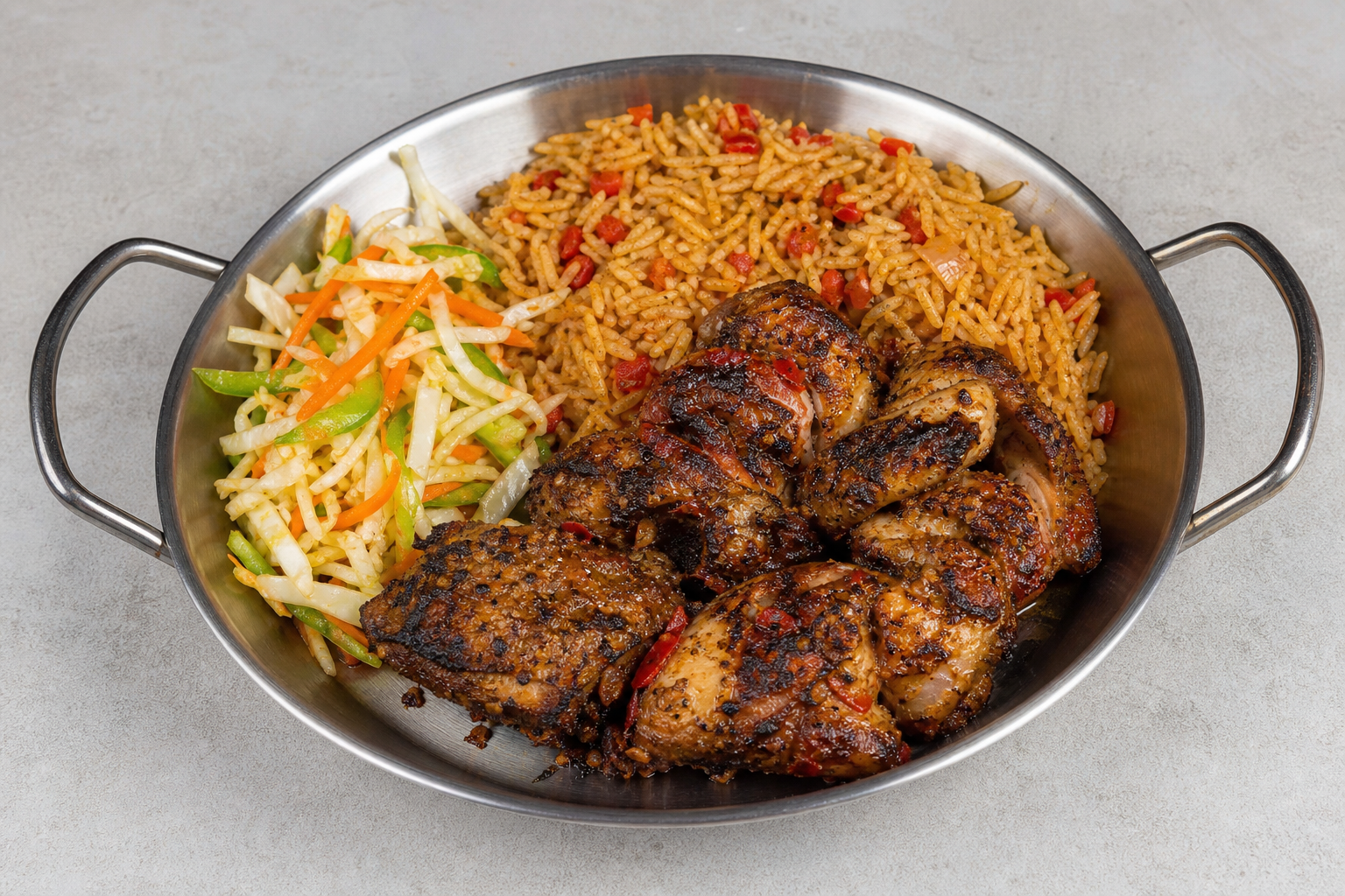 African grilled chicken P05 — Nigeria dish