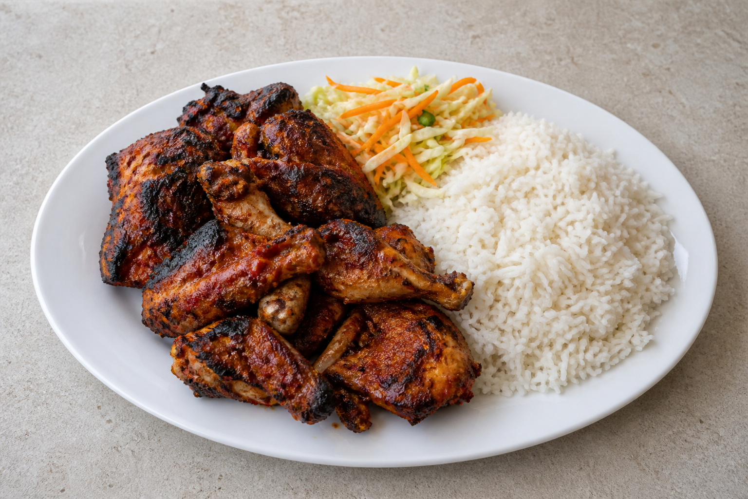 African grilled chicken P03 — Nigeria dish