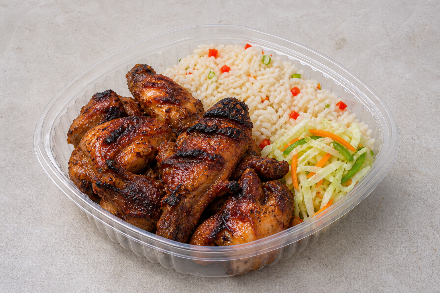 African grilled chicken P07 — Nigeria dish