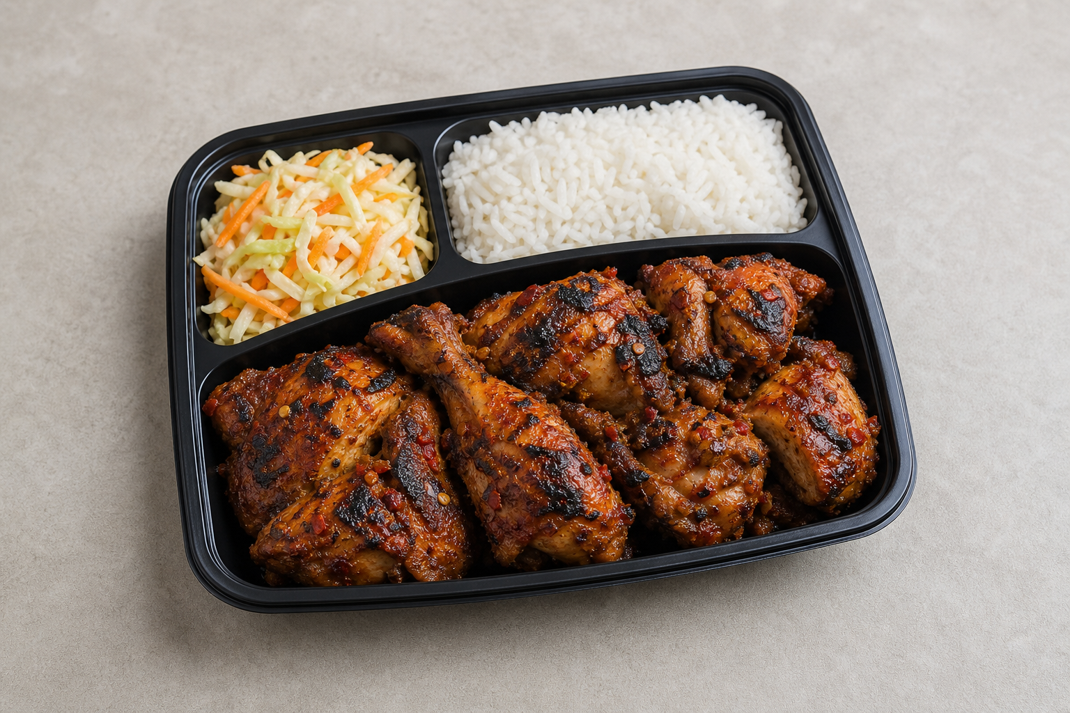 Photorealistic African grilled chicken P08 food image by VDAMO
