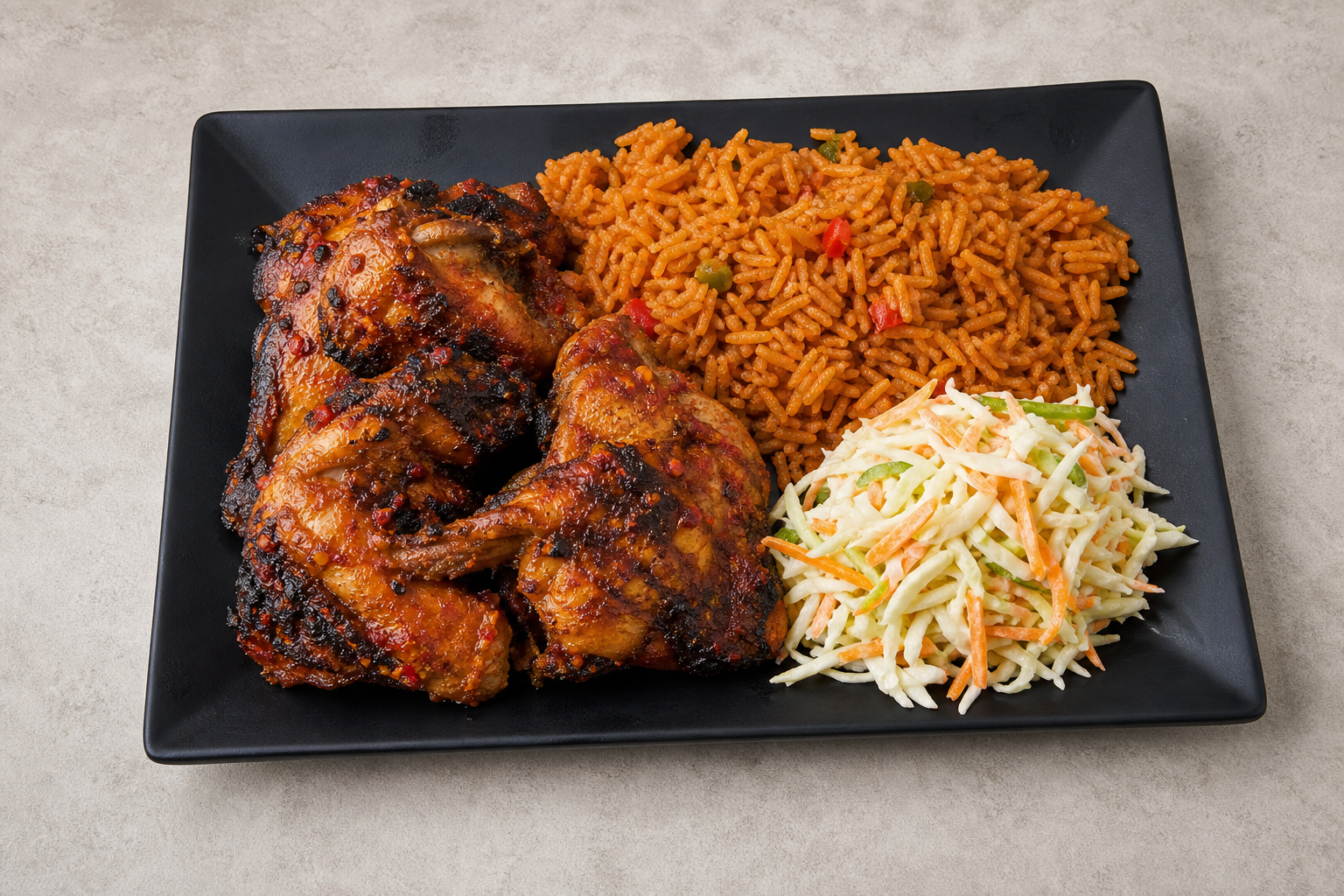 African grilled chicken P02 — Nigeria dish