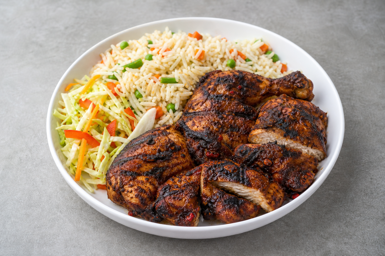 African grilled chicken P04 — Nigeria dish