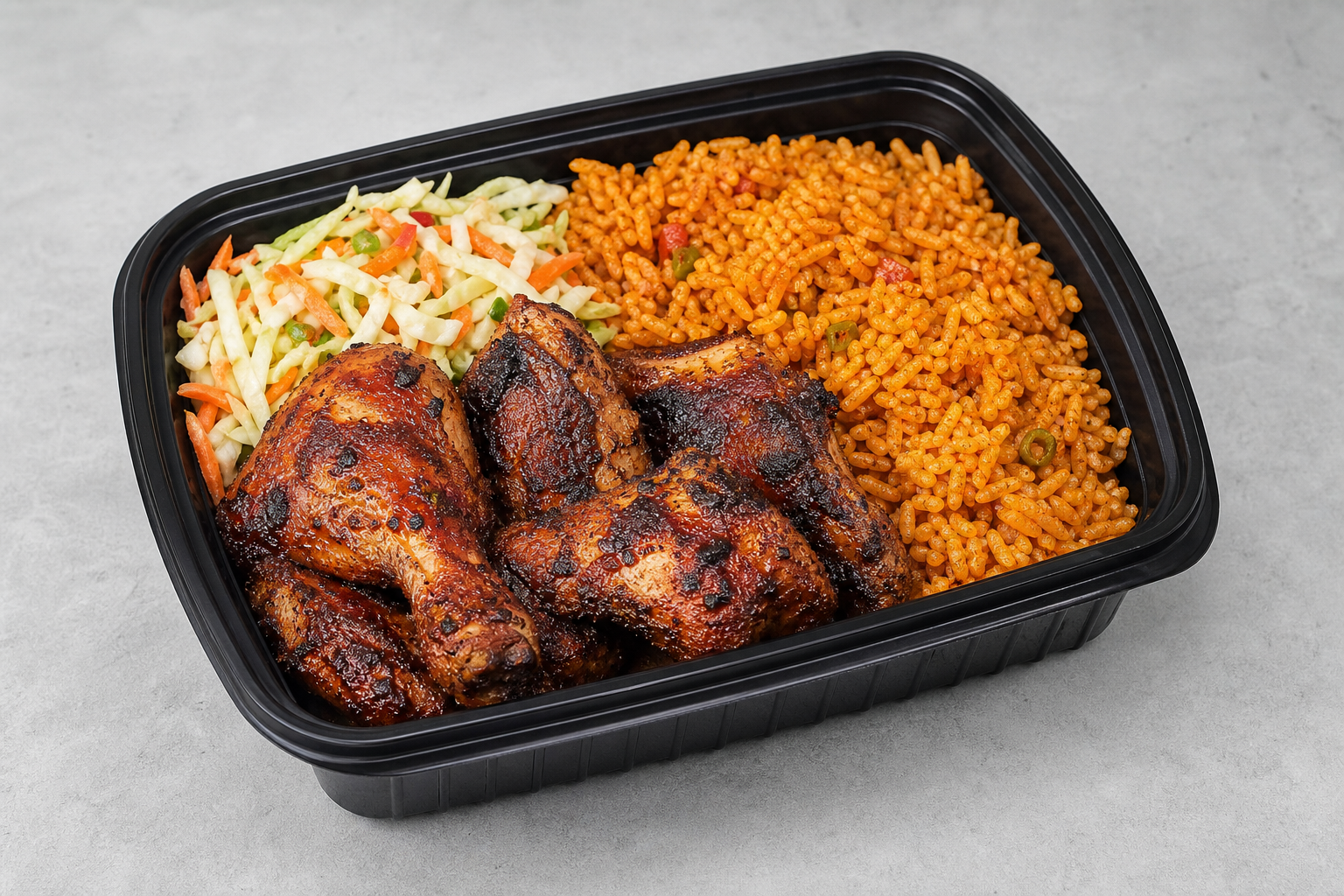African grilled chicken P06 — Nigeria dish