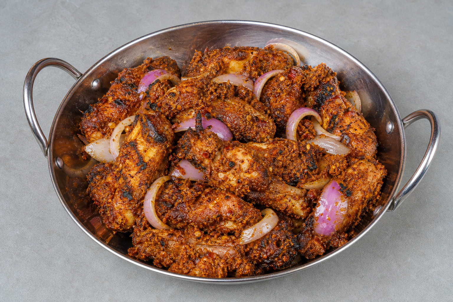 Photorealistic Chicken suya P05 food image by VDAMO