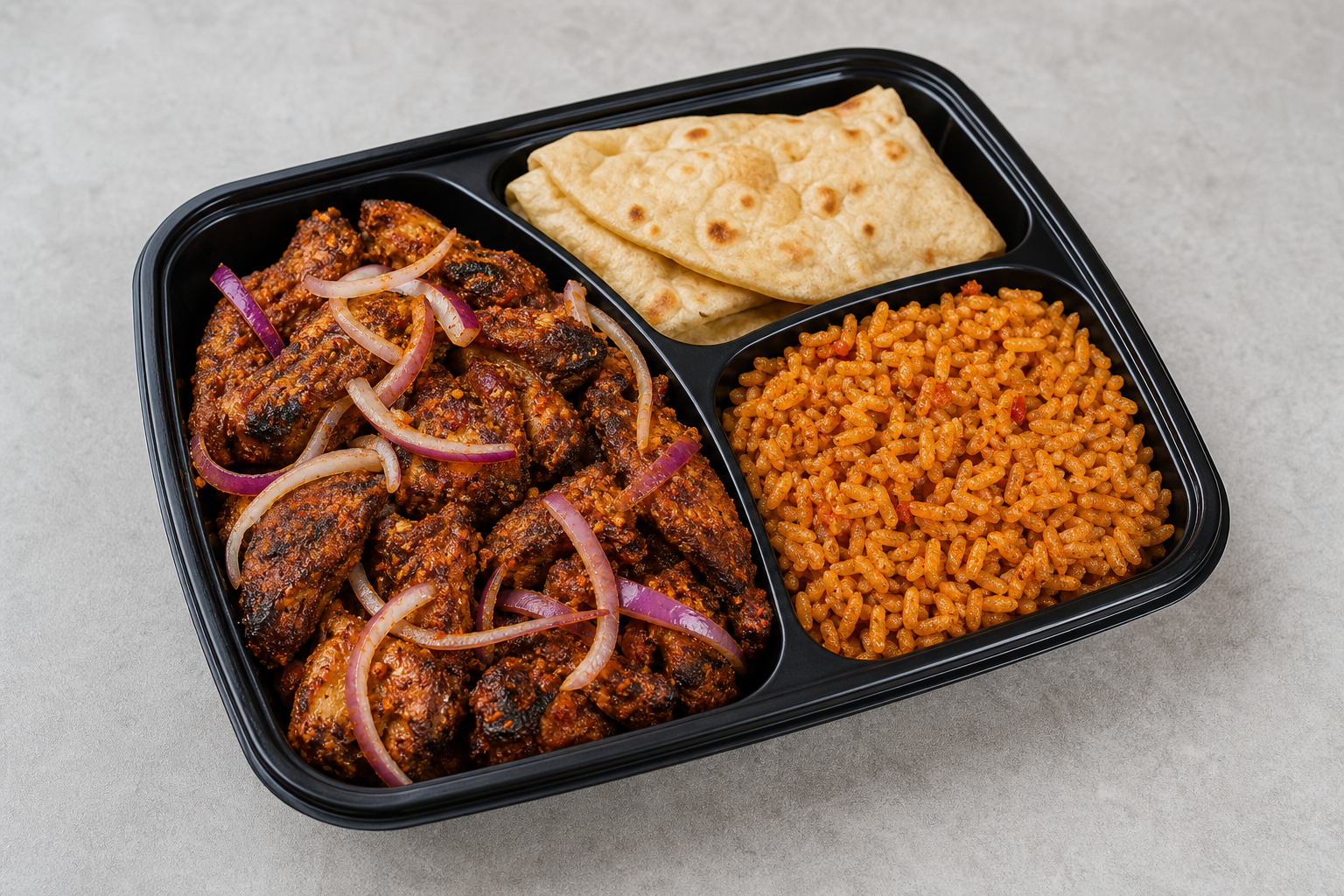 Photorealistic Chicken suya P08 food image by VDAMO