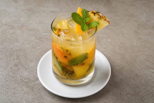 NL Tropical juice glass bar-drink P09 — Netherlands dish