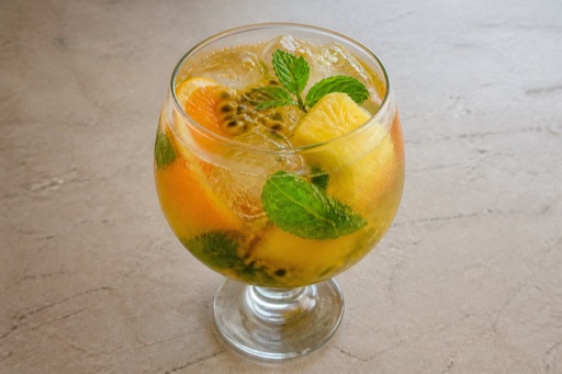 NL Tropical juice glass bar-drink P10 — Netherlands dish