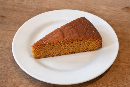 Photorealistic NL Honey cake slice dessert P01 food image by VDAMO