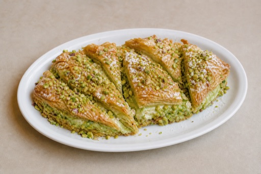 NL Pistachio dessert plate dessert P03 — Netherlands dish