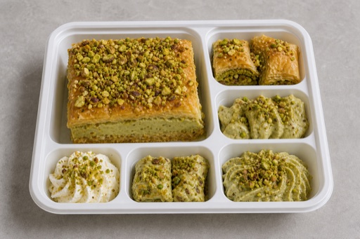 NL Pistachio dessert plate dessert P08 — Netherlands dish