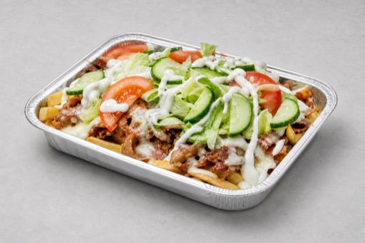 Photorealistic Kapsalon P03 food image by VDAMO