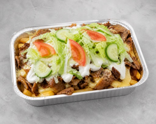Photorealistic Kapsalon P04 food image by VDAMO