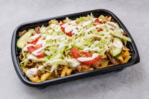 Photorealistic Kapsalon P06 food image by VDAMO