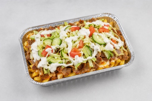 Photorealistic Kapsalon P07 food image by VDAMO