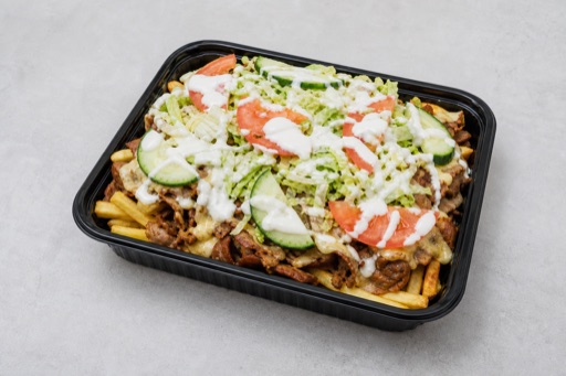 Photorealistic Kapsalon P09 food image by VDAMO