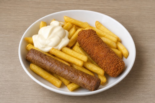 Dutch snack box P04 — Netherlands dish