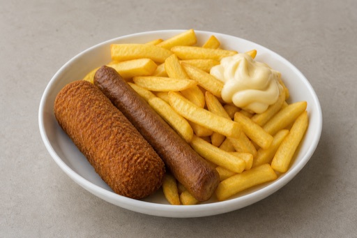 Dutch snack box P04 — Netherlands dish