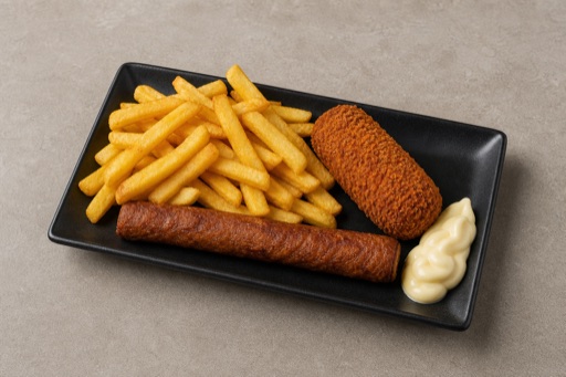 Dutch snack box P02 — Netherlands dish