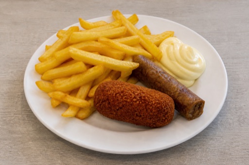 Dutch snack box P09 — Netherlands dish