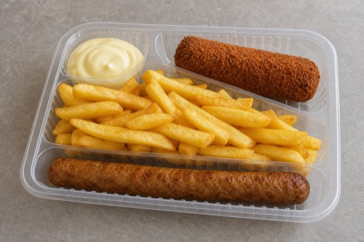 Dutch snack box P07 — Netherlands dish