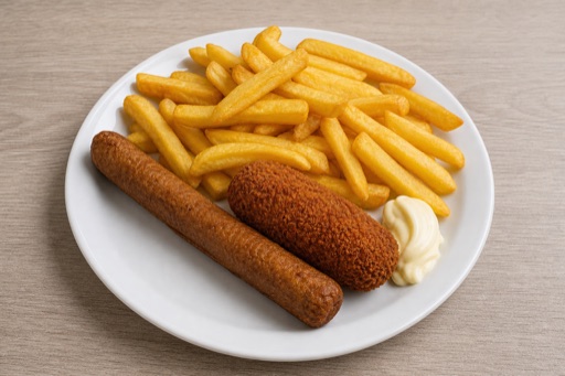 Dutch snack box P09 — Netherlands dish