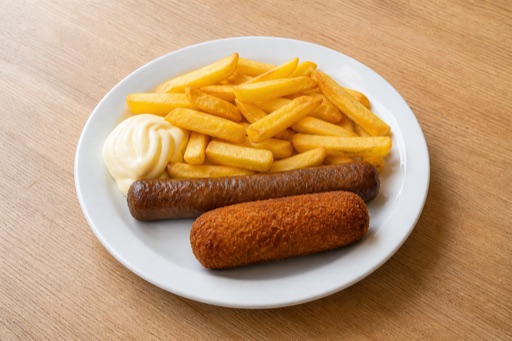 Dutch snack box P09 — Netherlands dish