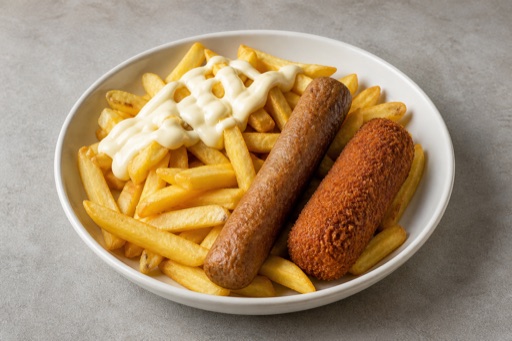 Dutch snack box P04 — Netherlands dish