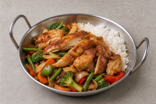 NL Roast chicken meal western P05 — Netherlands dish