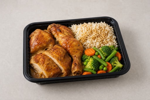 NL Roast chicken meal western P06 — Netherlands dish
