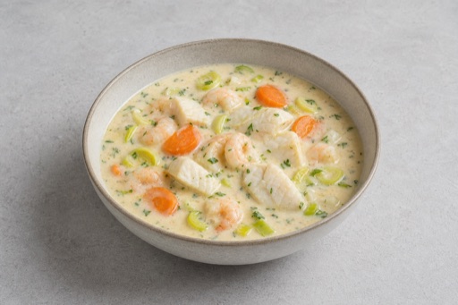 Photorealistic Fiskesuppe P02 food image by VDAMO