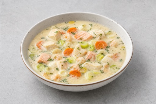 Photorealistic Fiskesuppe P04 food image by VDAMO