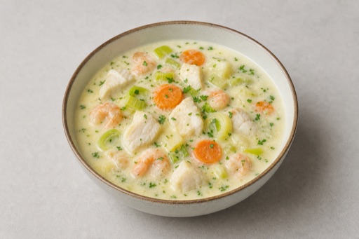 Photorealistic Fiskesuppe P07 food image by VDAMO