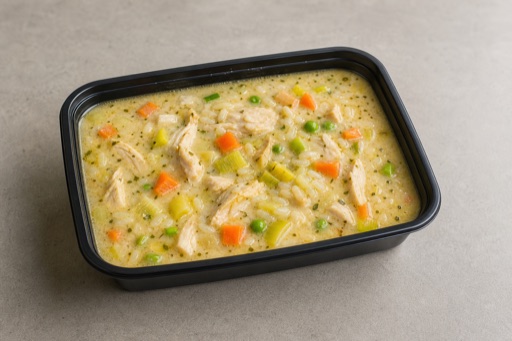 Photorealistic NO House soup bowl nordic P06 food image by VDAMO
