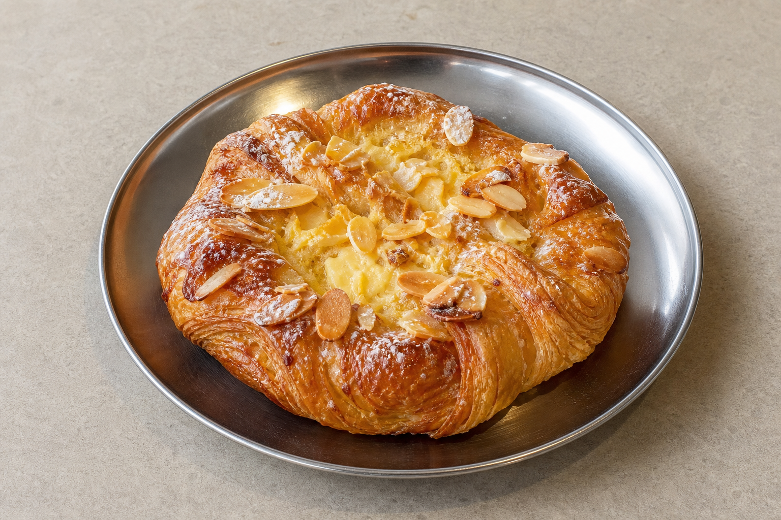 Photorealistic NZ Almond Danish bakery P05 food image by VDAMO