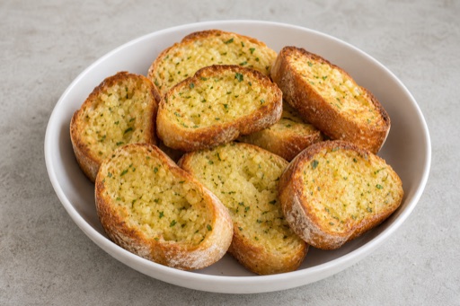 Photorealistic NZ Garlic bakery toast bakery P04 food image by VDAMO