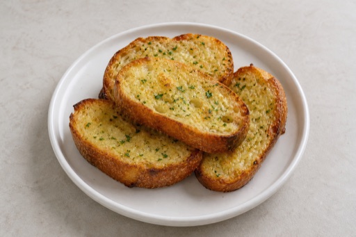Photorealistic NZ Garlic bakery toast bakery P09 food image by VDAMO